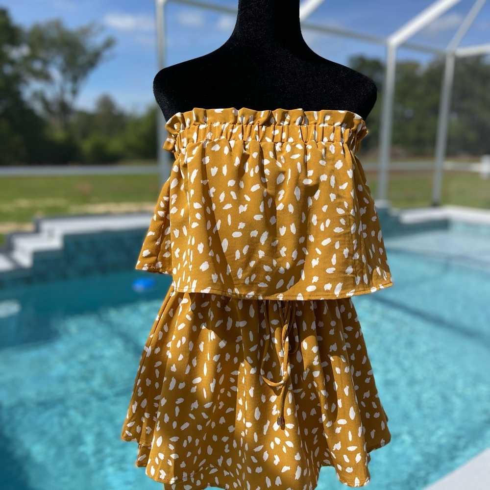 Cute Mustard jumper for the summer